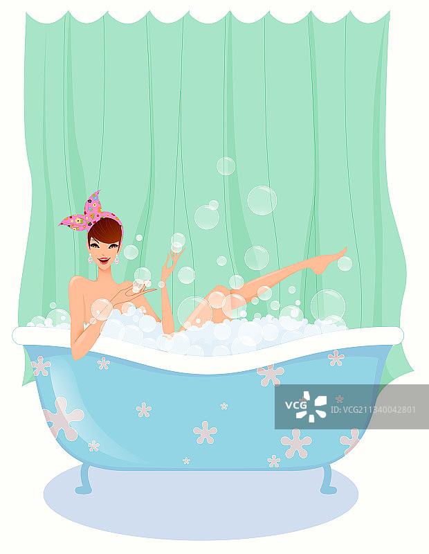 女性插画图片素材