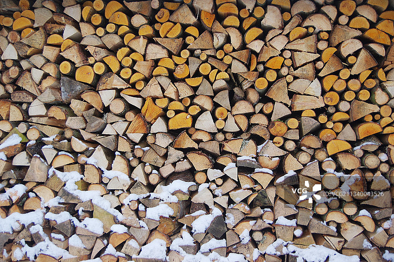 原木的完整框架图图片素材