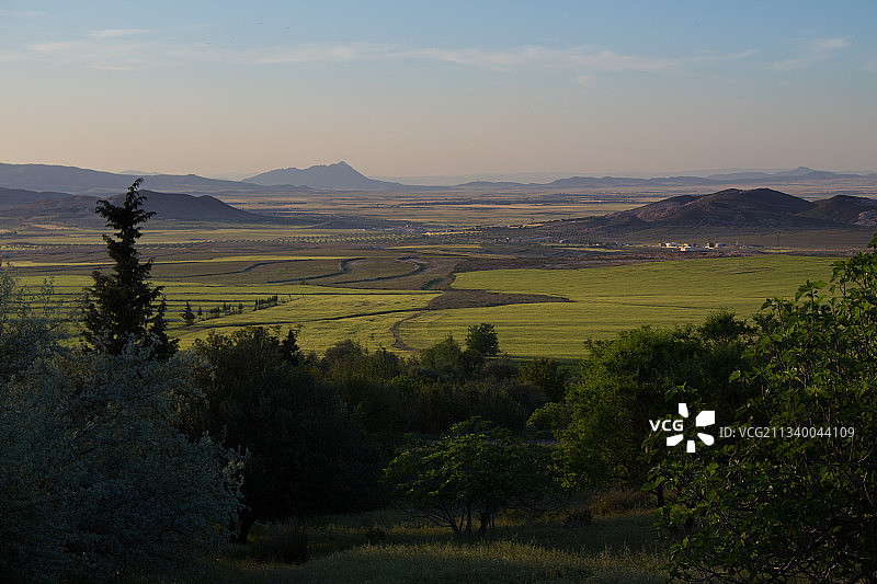 突尼斯卡塞林省塔拉原野风光图片素材