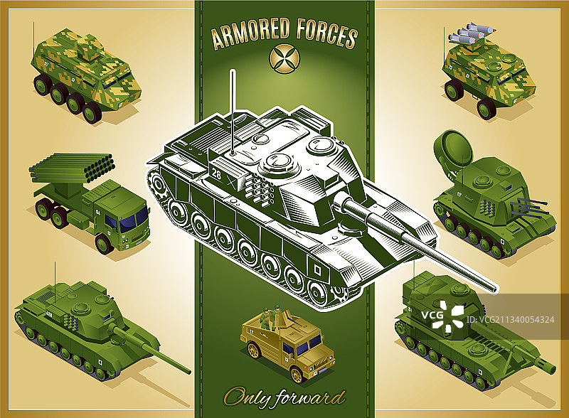 装甲部队概念海报合集图片素材