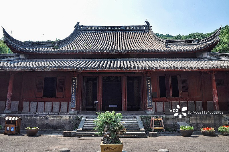 浙江宁波保国寺图片素材