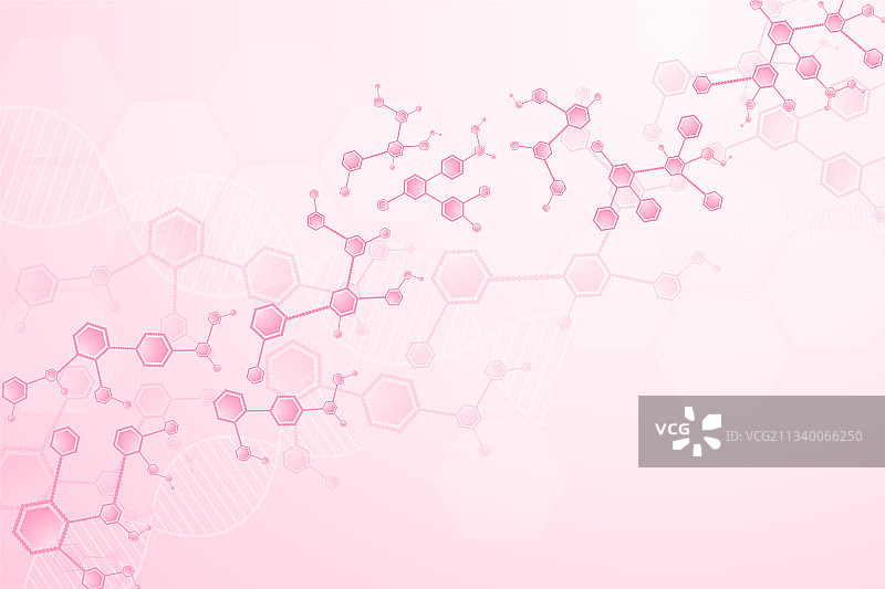 抽象分子医疗背景图片素材