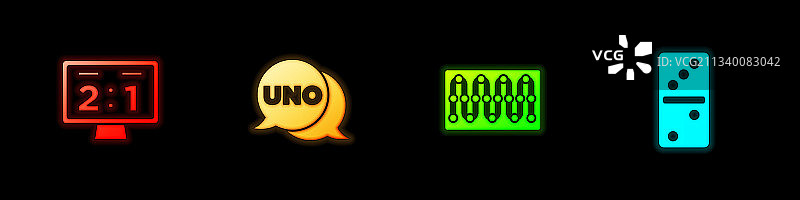 运动机械计分牌纸牌游戏套装图片素材