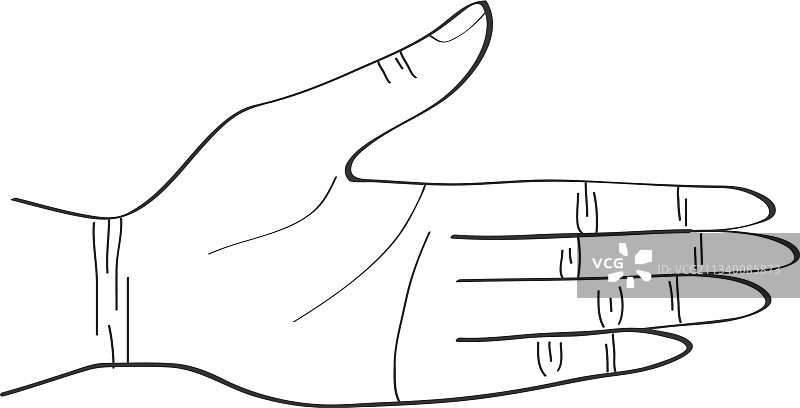 接收的手部表情图片素材
