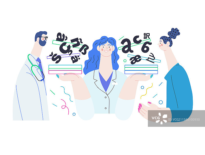 医疗翻译-医疗保险图片素材