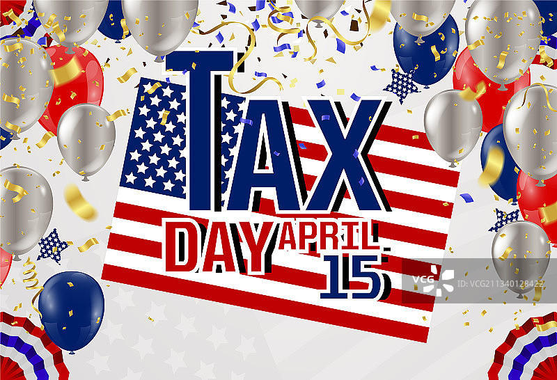 2015年报税日标志设计图片素材