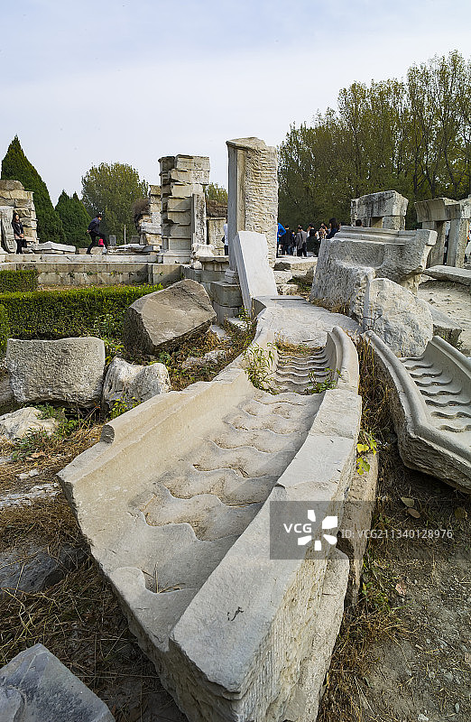 2011-10-28中国,北京市，圆明园景区图片素材