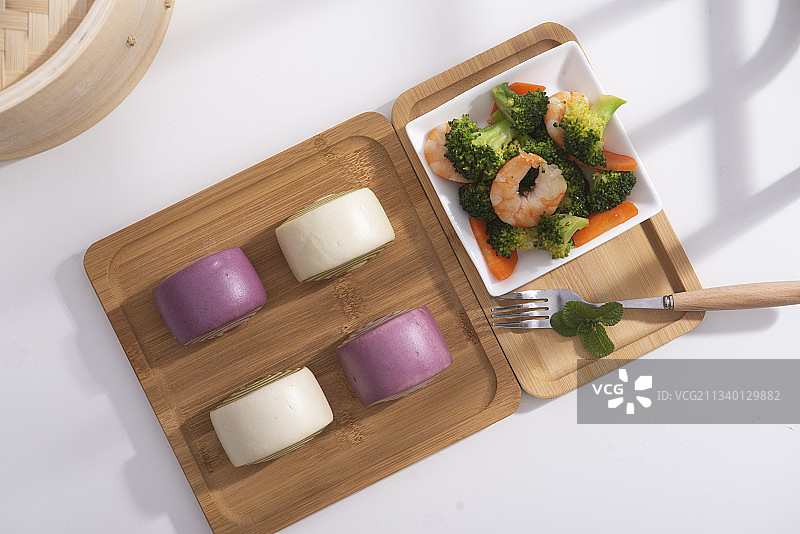 健康饮食 儿童杂粮馒头图片素材