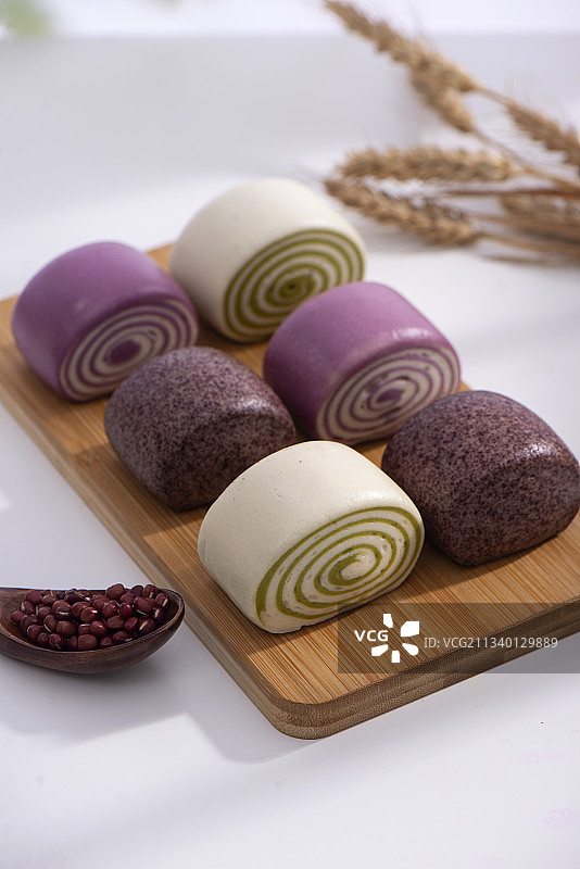 健康饮食 儿童杂粮馒头图片素材