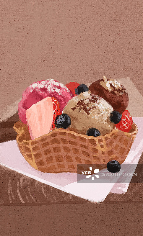 冰淇淋图片素材