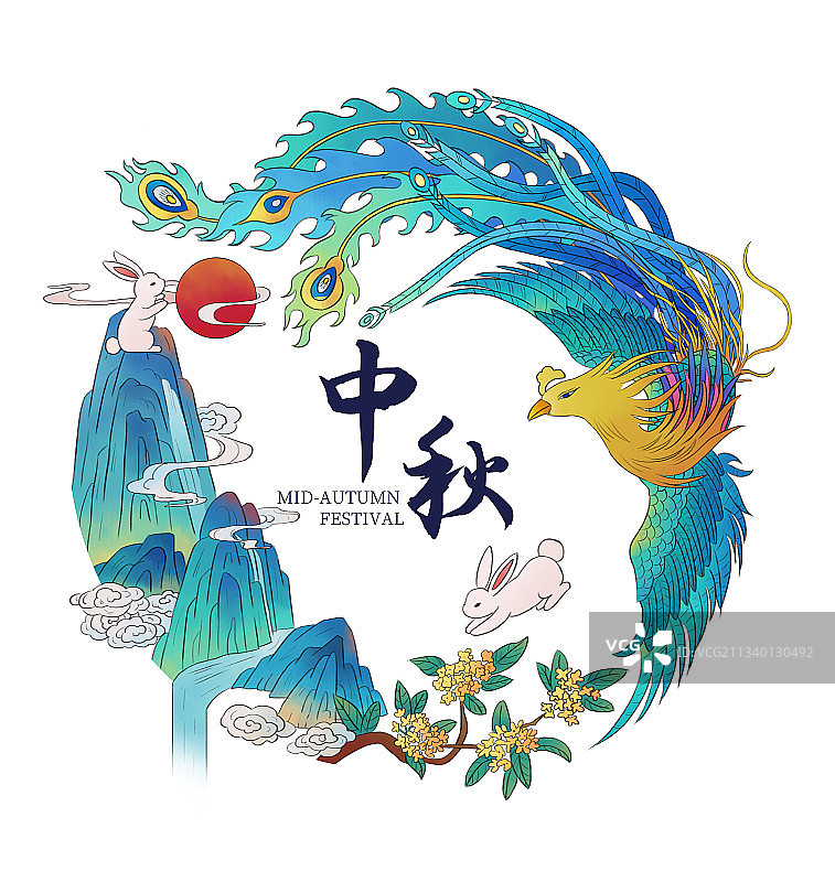 中秋节图片素材