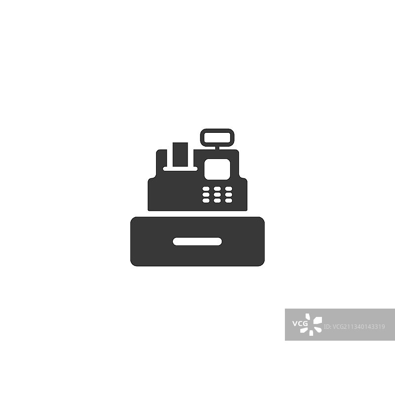 收银机隔离图标图片素材