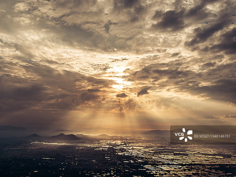 中国广东省潮州饶平县大北山三尖拍摄图片素材