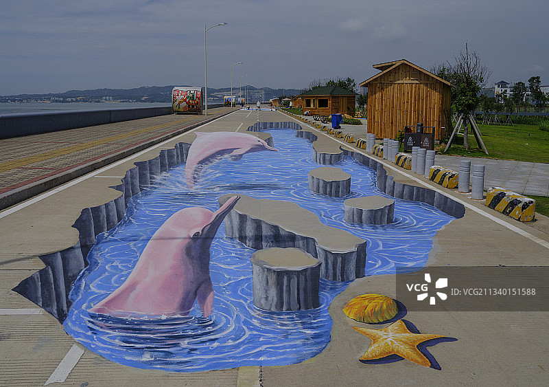 汕头东海岸公园图片素材