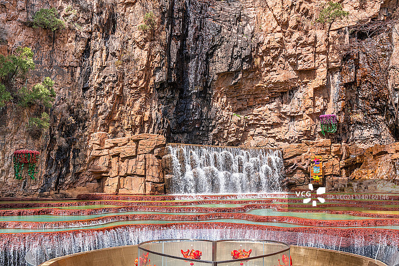 北京房山石林峡的风景图片素材