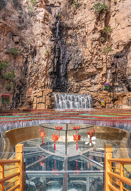 北京房山石林峡的风景图片素材