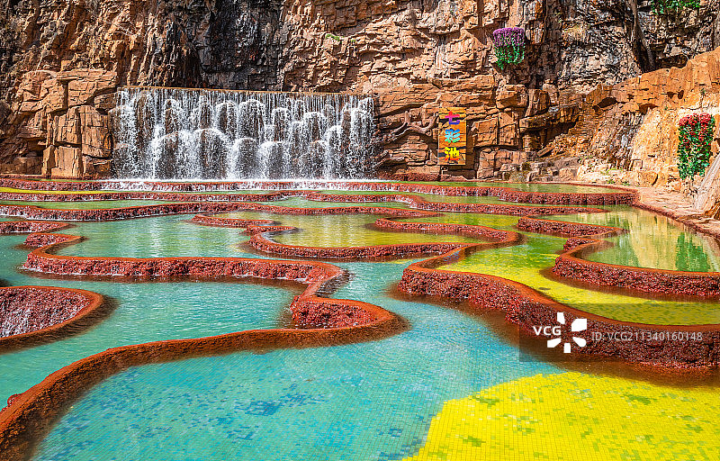 北京房山石林峡的风景图片素材
