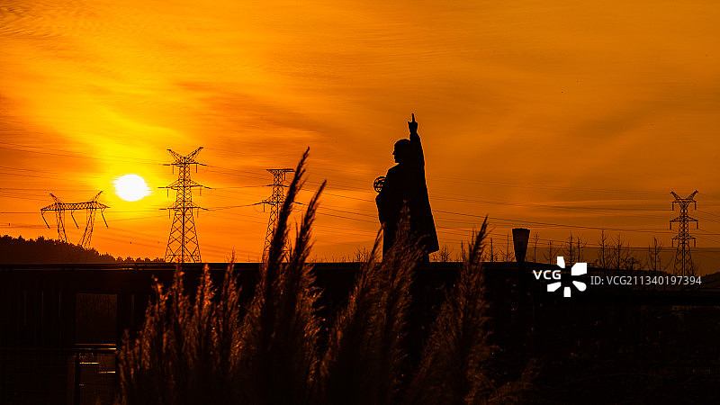 黄昏.日落.天气图片素材
