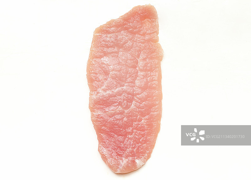 一块新鲜的猪里脊肉图片素材