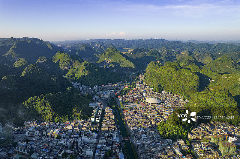 广西少数民族地族，已脱贫的贫困县：南宁市马山县图片素材