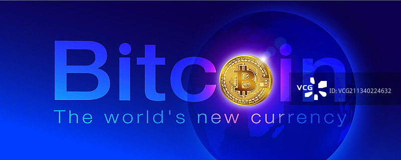 比特币：世界新货币图片素材