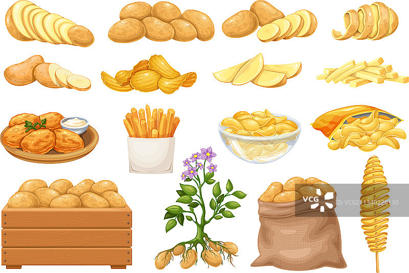 土豆产品图标图片素材