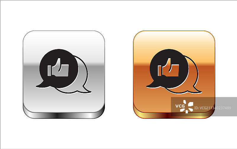 黑色消费者产品评级图标图片素材