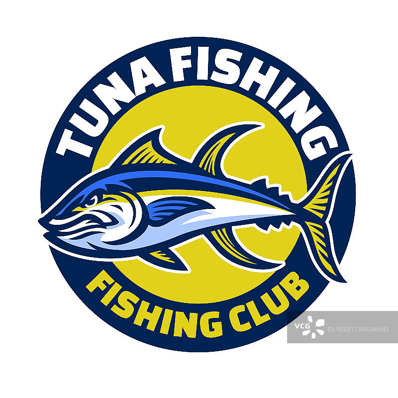 黄鳍金枪鱼海钓运动图片素材