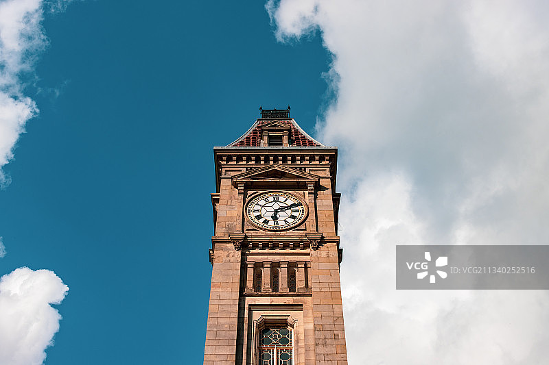 伯明翰钟楼图片素材