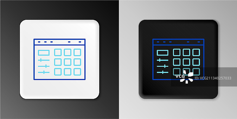 灰色背景上的鼓机图标图片素材