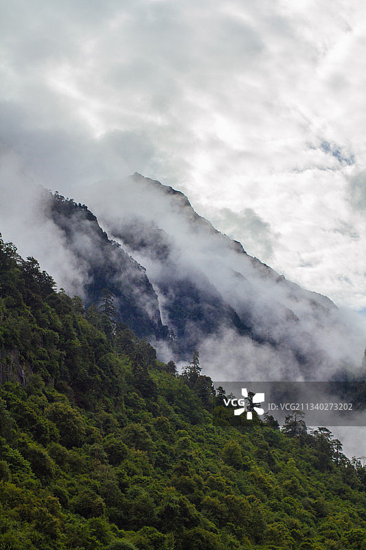 山南地区错那县勒布沟图片素材