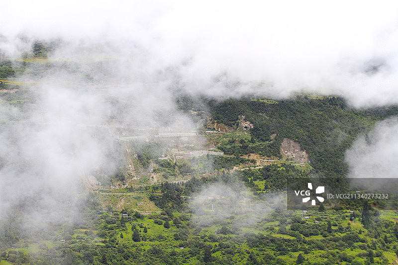 山南地区错那县勒布沟图片素材