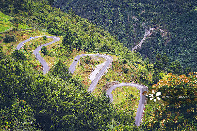 山南地区错那县勒布沟图片素材