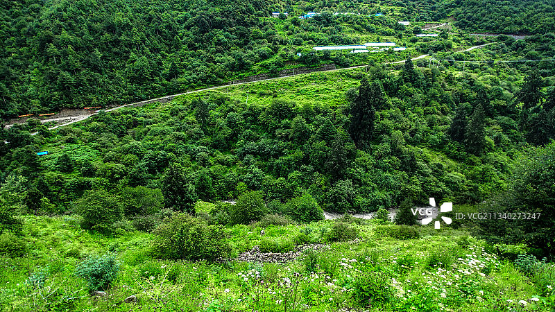 山南地区错那县勒布沟图片素材