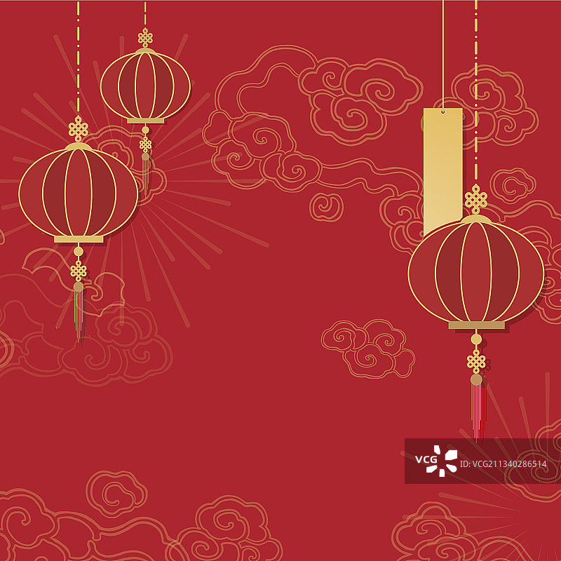 农历新年样机图片素材