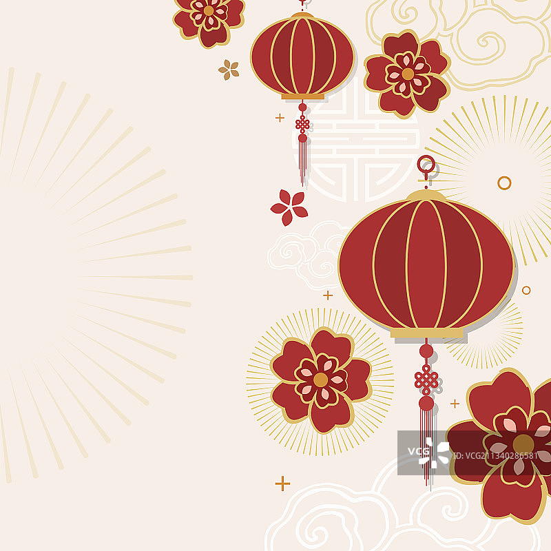 农历新年样机图片素材