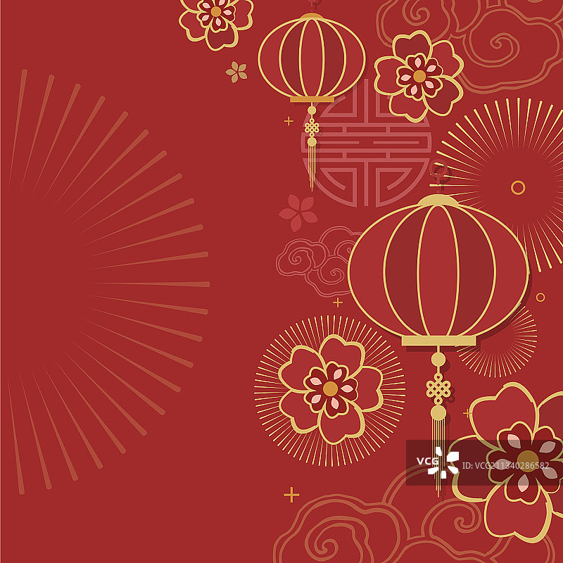 农历新年样机图片素材