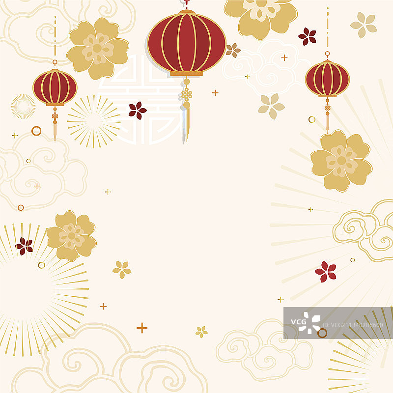 农历新年样机图片素材