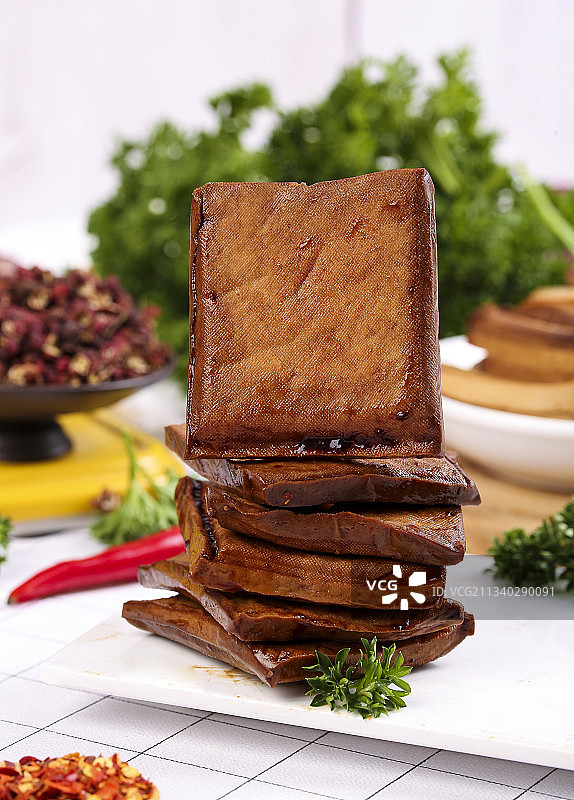 石板上的香干图片素材