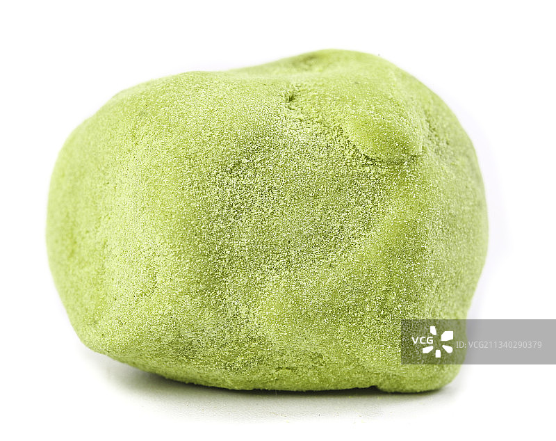 白底上的抹茶味奶枣图片素材