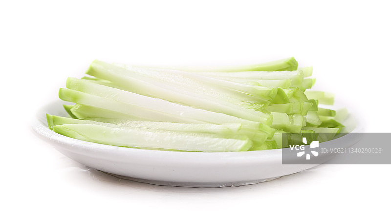 碟子里装着榨菜丝图片素材