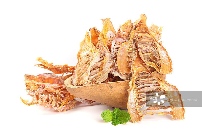 白底上的冬笋片图片素材