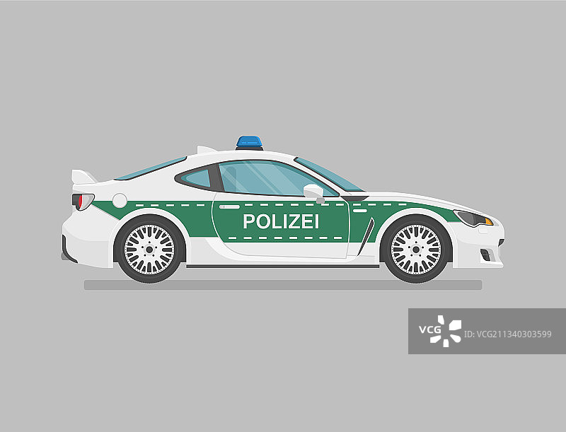 德国警用超级跑车图片素材