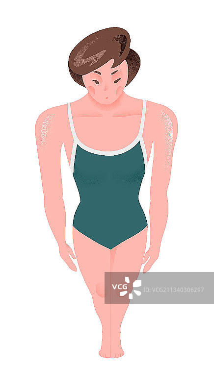 运动员--跳水图片素材