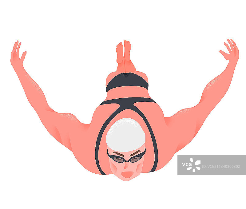 运动员--游泳图片素材