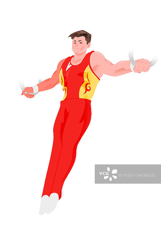 运动员--吊环图片素材