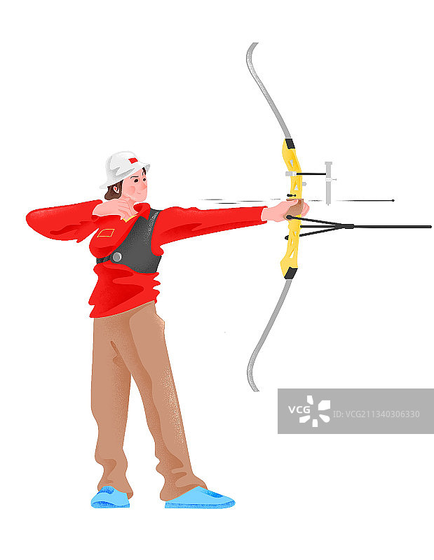 运动员--射击图片素材