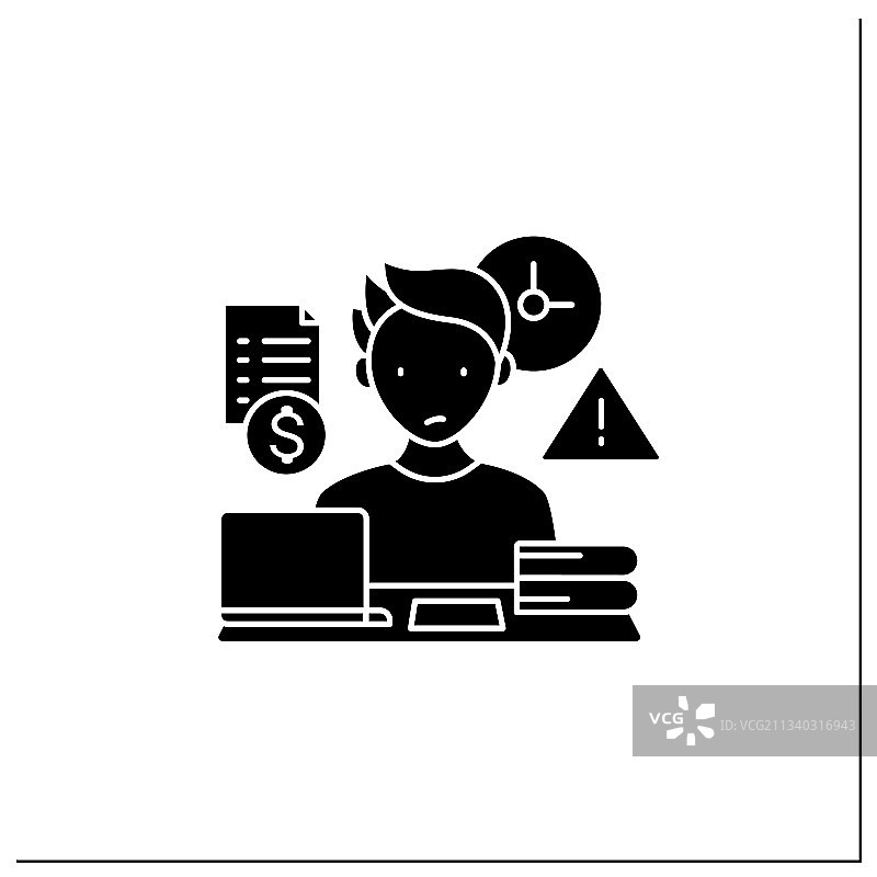 延迟付款标志符号图标图片素材