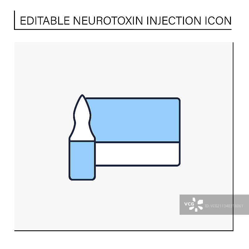 美容注射线条图标图片素材