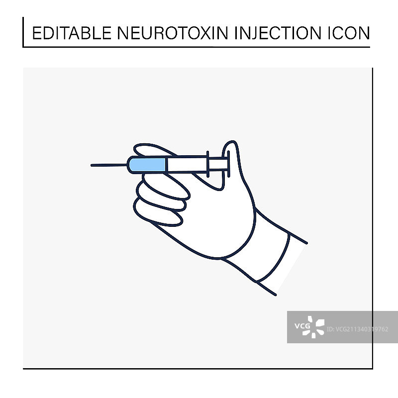 美容注射线条图标图片素材